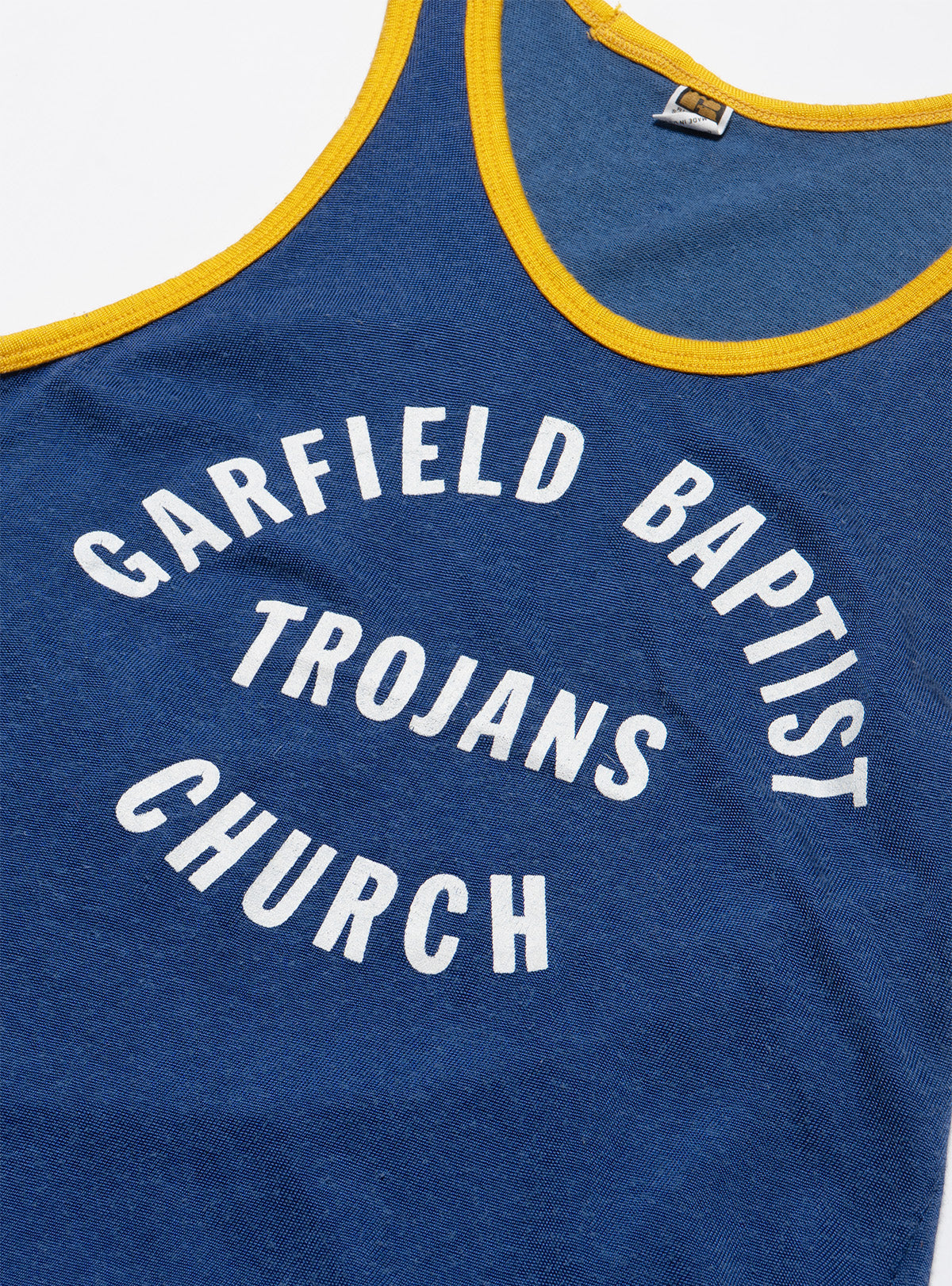 Vintage Garfield Baptist Church Trojans Tank - UNIF Customer Favorite