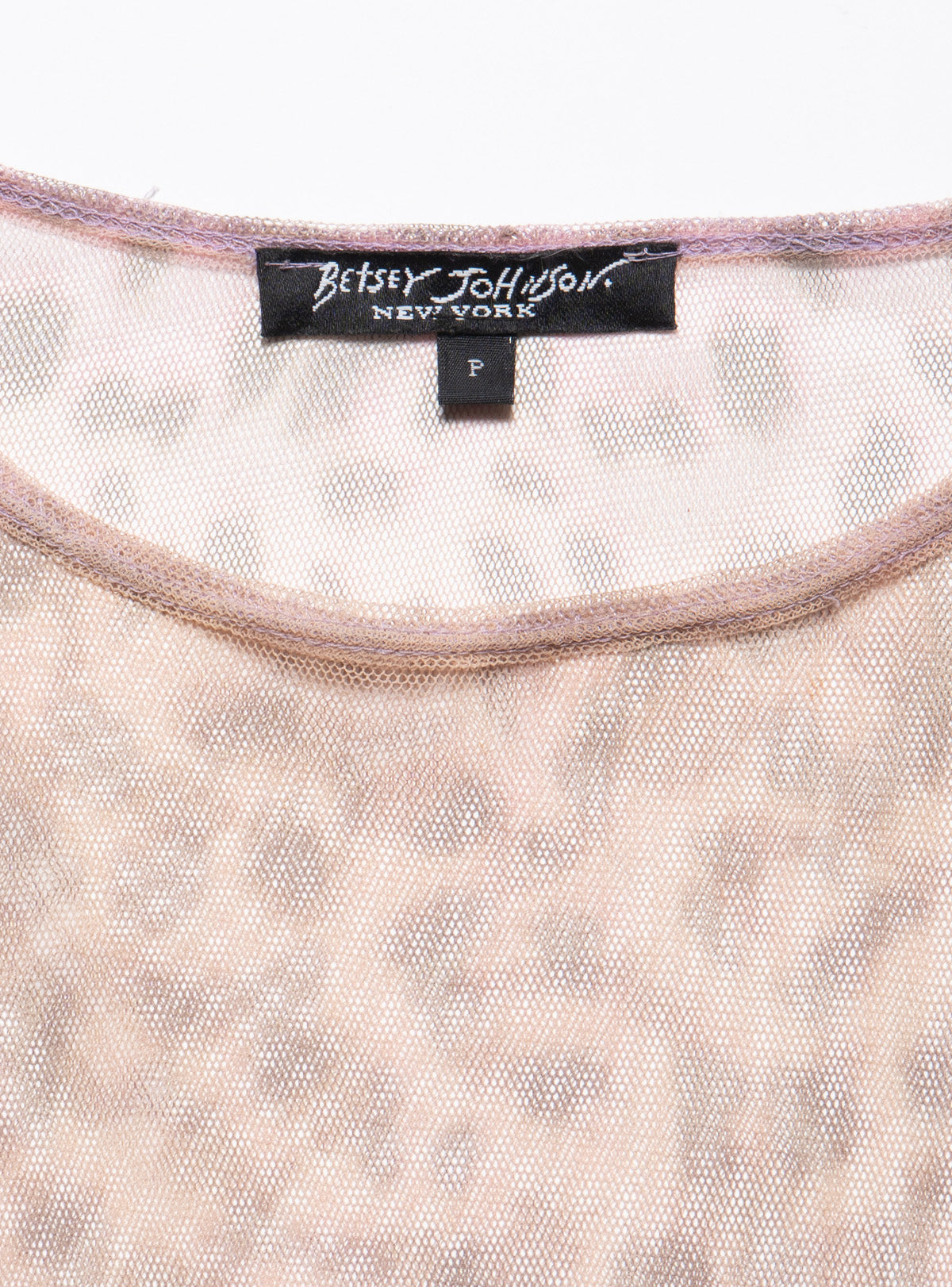 Vintage Betsy Johnson Cheetah Print Long Sleeve Top - UNIF Signature