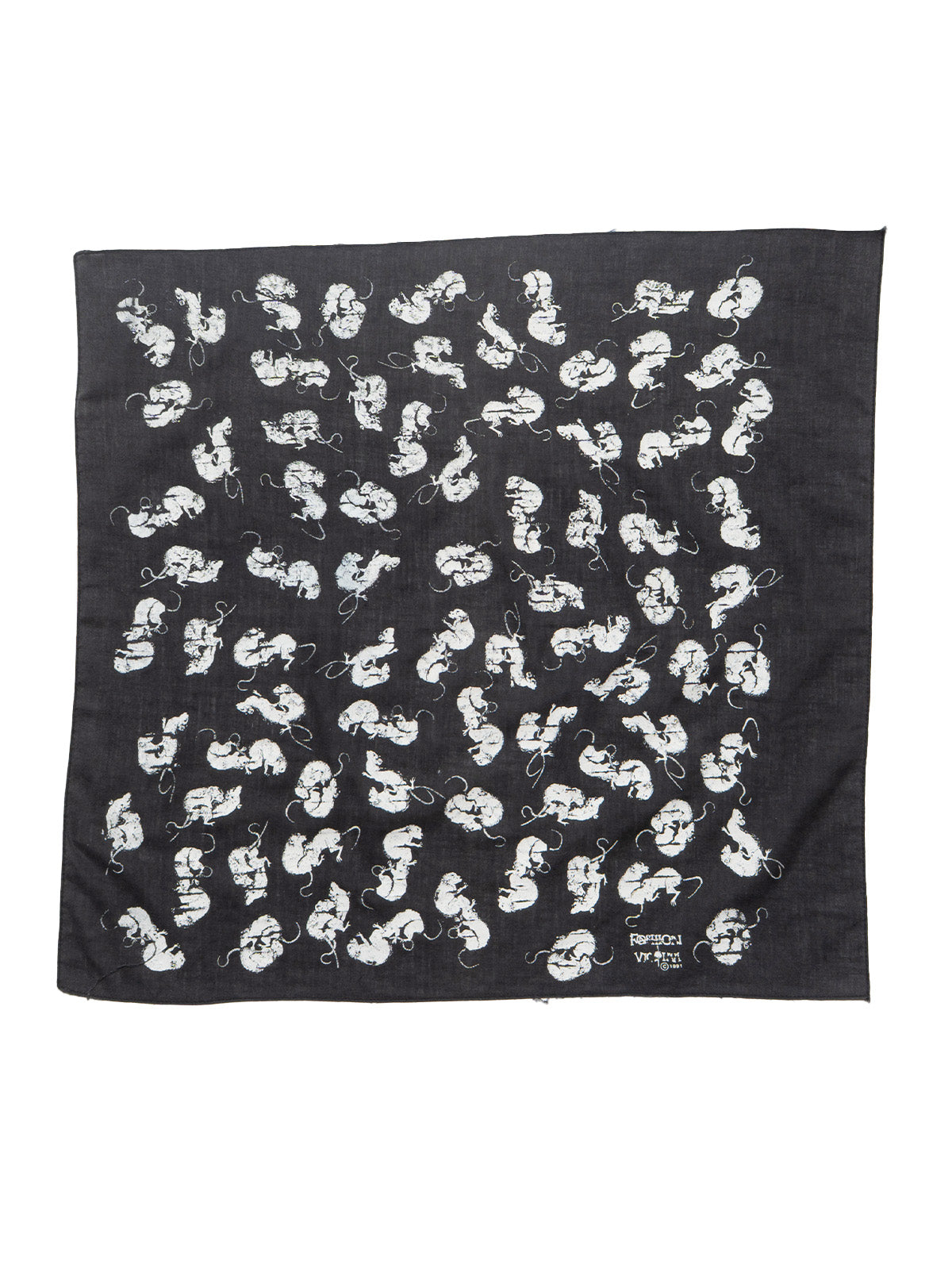 Vintage Fashion Victim Rat Bandana - UNIF Signature
