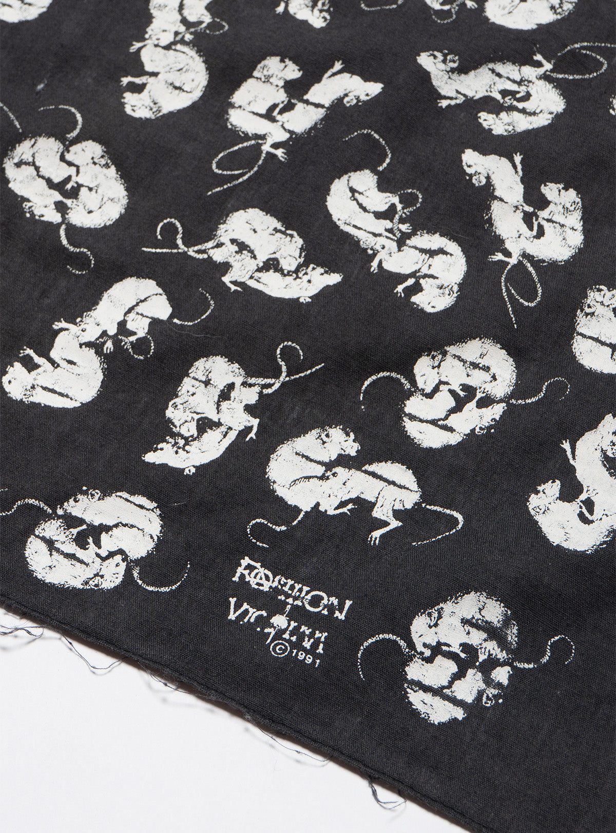 Vintage Fashion Victim Rat Bandana - UNIF Signature