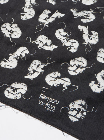 Vintage Fashion Victim Rat Bandana - UNIF Signature