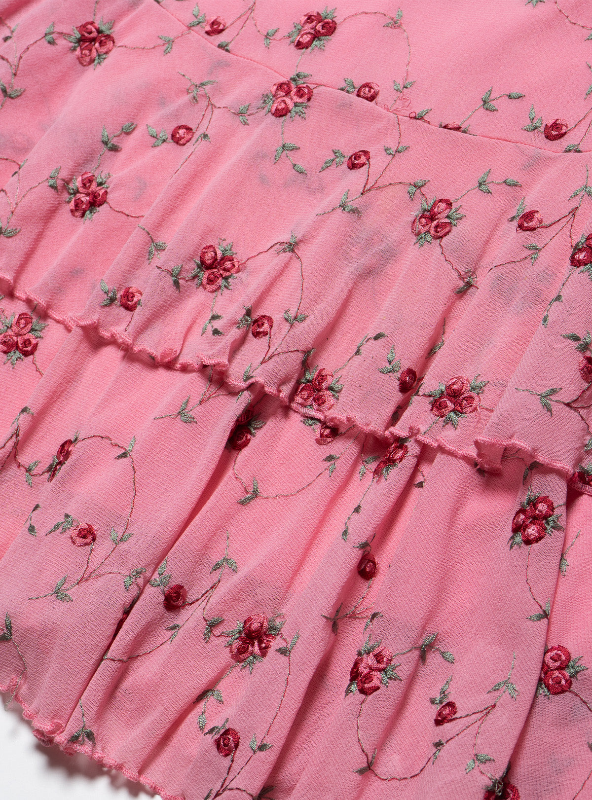Vintage Pink Floral Dress - UNIF Essential