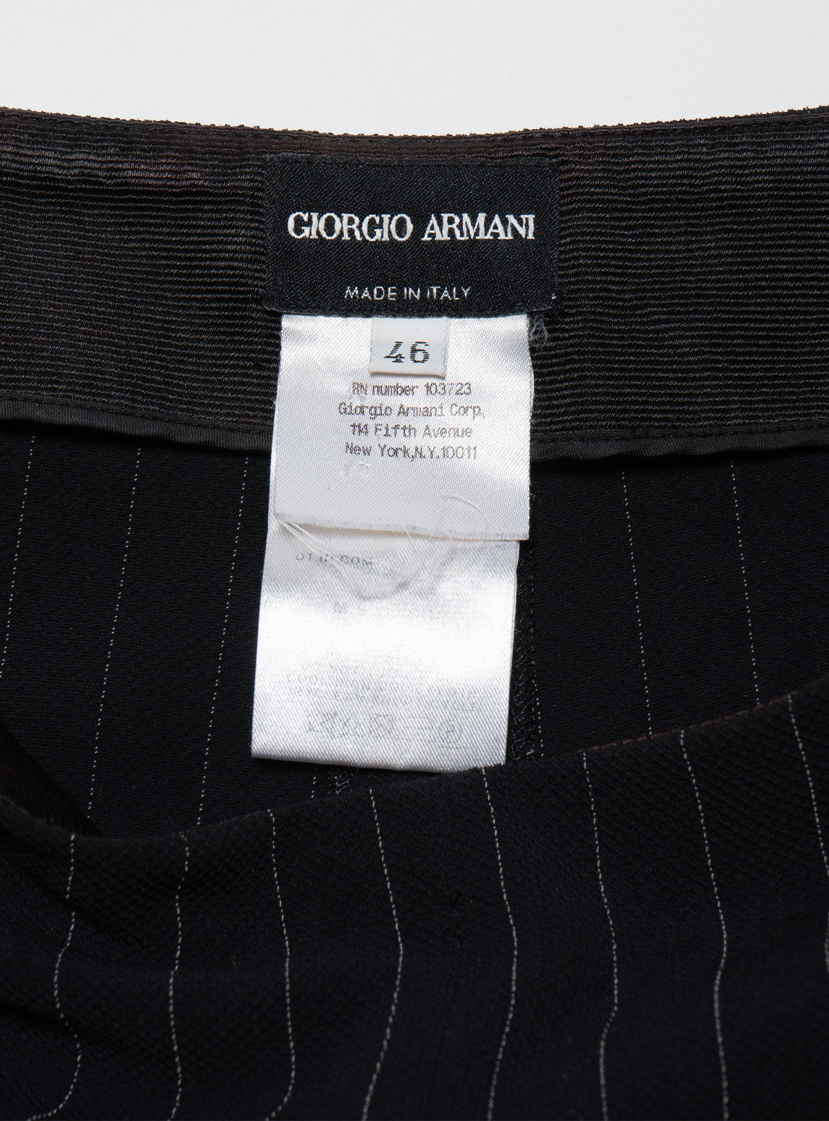 Vintage Giorgio Armani Pinstripe Pants - UNIF Sale
