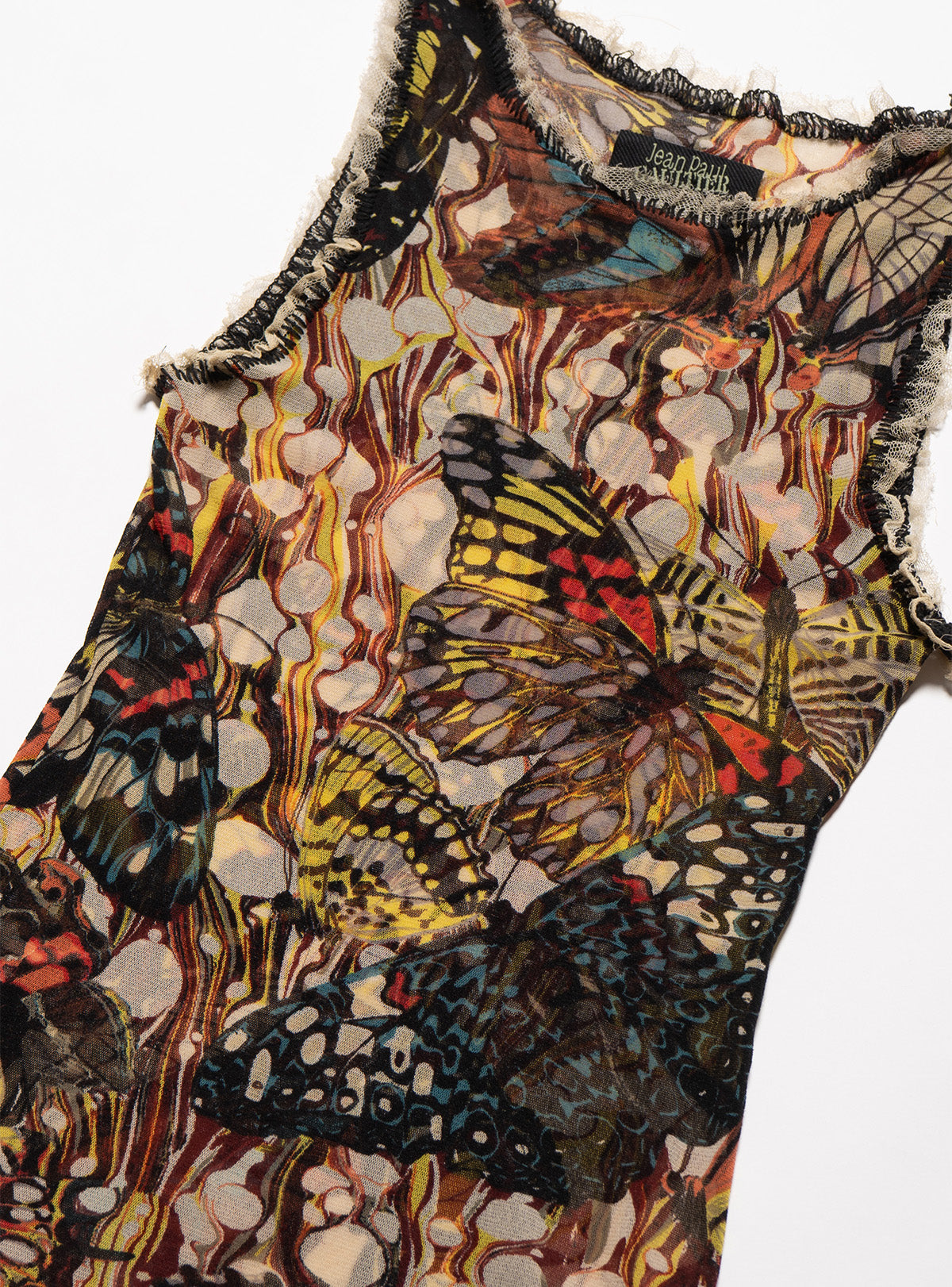 Vintage Jean Paul Gaultier Butterfly Mesh Tank - UNIF Essential