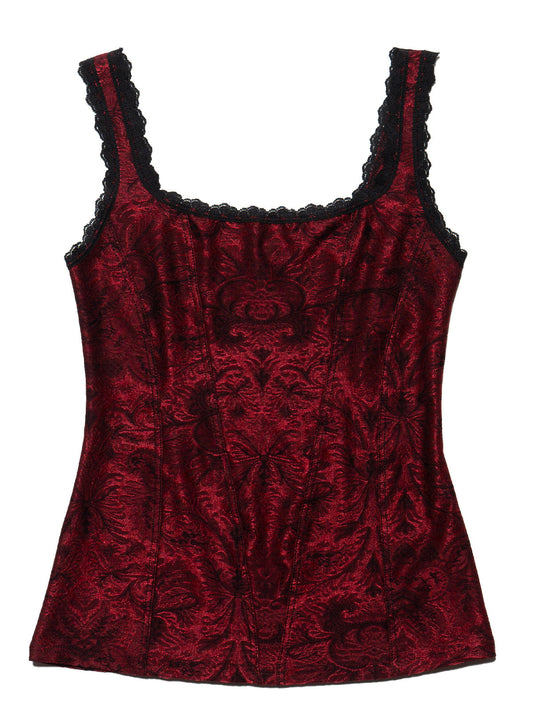 Vintage Caché Red Velvet top - UNIF Premium