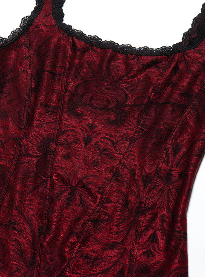 Vintage Caché Red Velvet top - UNIF Premium