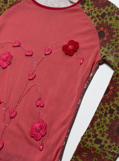 Vintage Kizungu Zungu Flower Long Sleeve Top - UNIF Everyday
