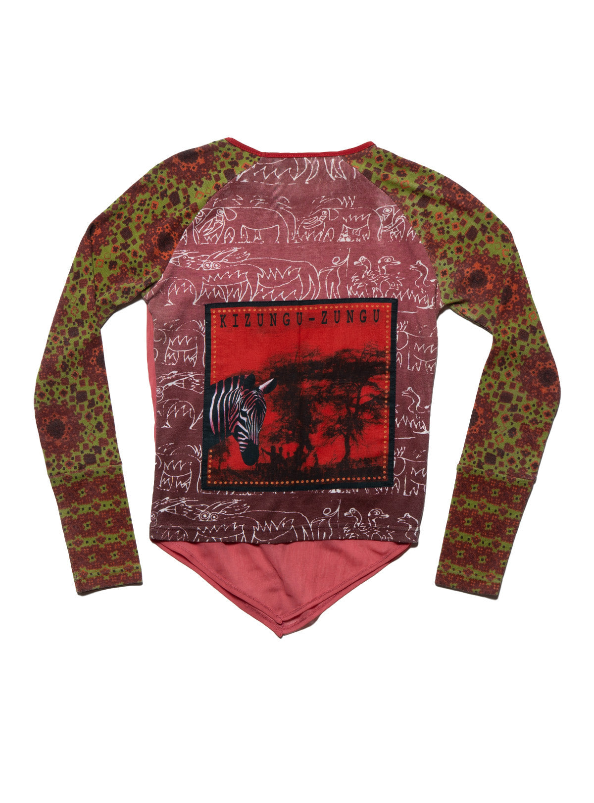 Vintage Kizungu Zungu Flower Long Sleeve Top - UNIF Everyday