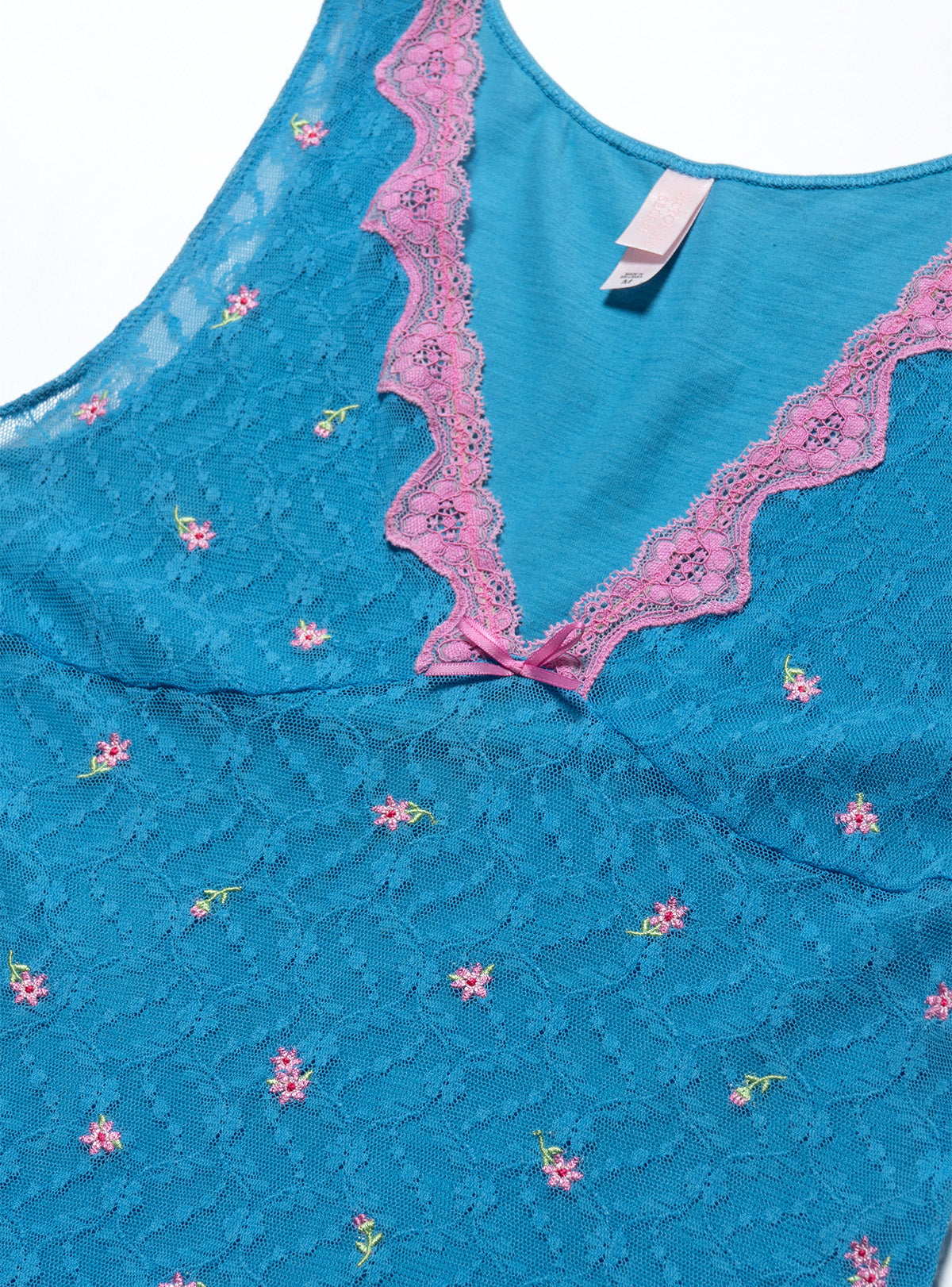 Vintage Victoria's Secret Blue and Pink Top - UNIF Trending