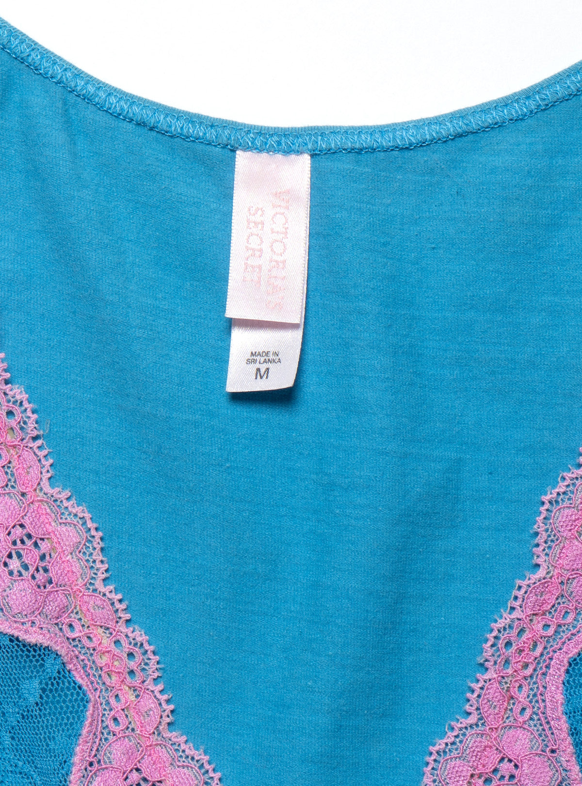 Vintage Victoria's Secret Blue and Pink Top - UNIF Trending