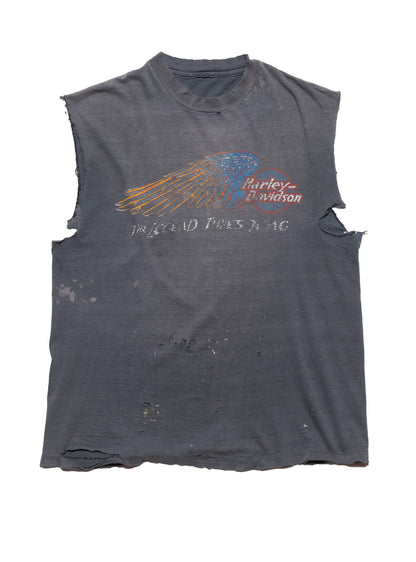 Vintage Harley Las Vegas Sleeveless Tee - UNIF Quality