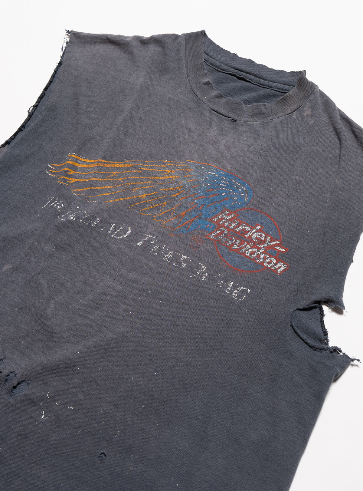 Vintage Harley Las Vegas Sleeveless Tee - UNIF Quality