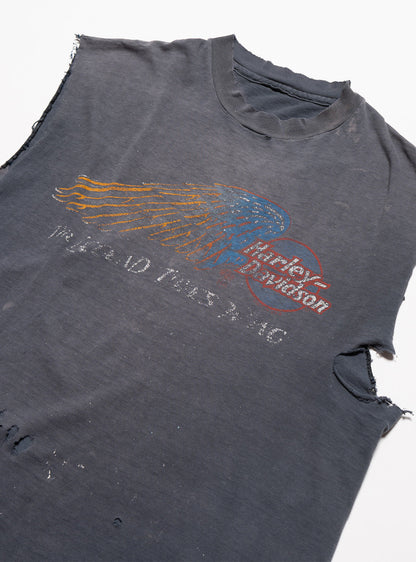 Vintage Harley Las Vegas Sleeveless Tee - UNIF Quality