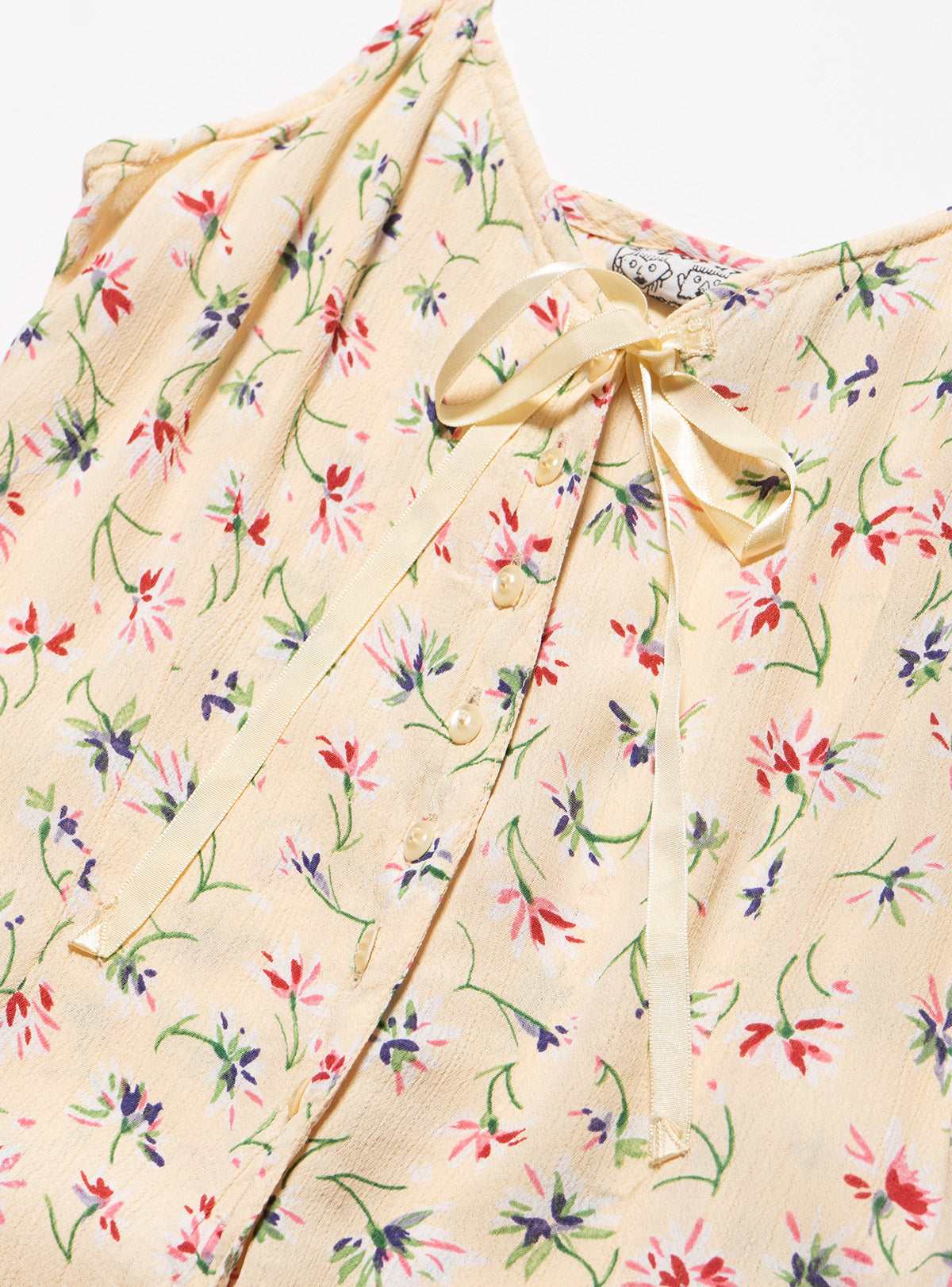 Vintage 2 of Us Grunge Flower Mini Dress - UNIF Top Pick