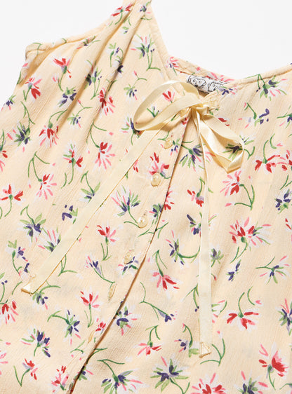 Vintage 2 of Us Grunge Flower Mini Dress - UNIF Top Pick