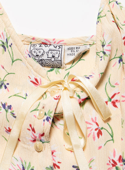 Vintage 2 of Us Grunge Flower Mini Dress - UNIF Top Pick