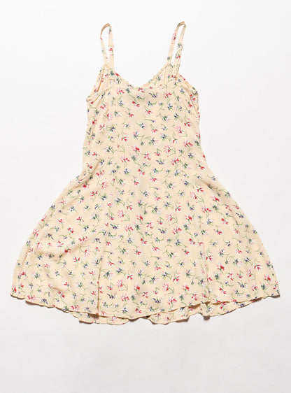 Vintage 2 of Us Grunge Flower Mini Dress - UNIF Top Pick