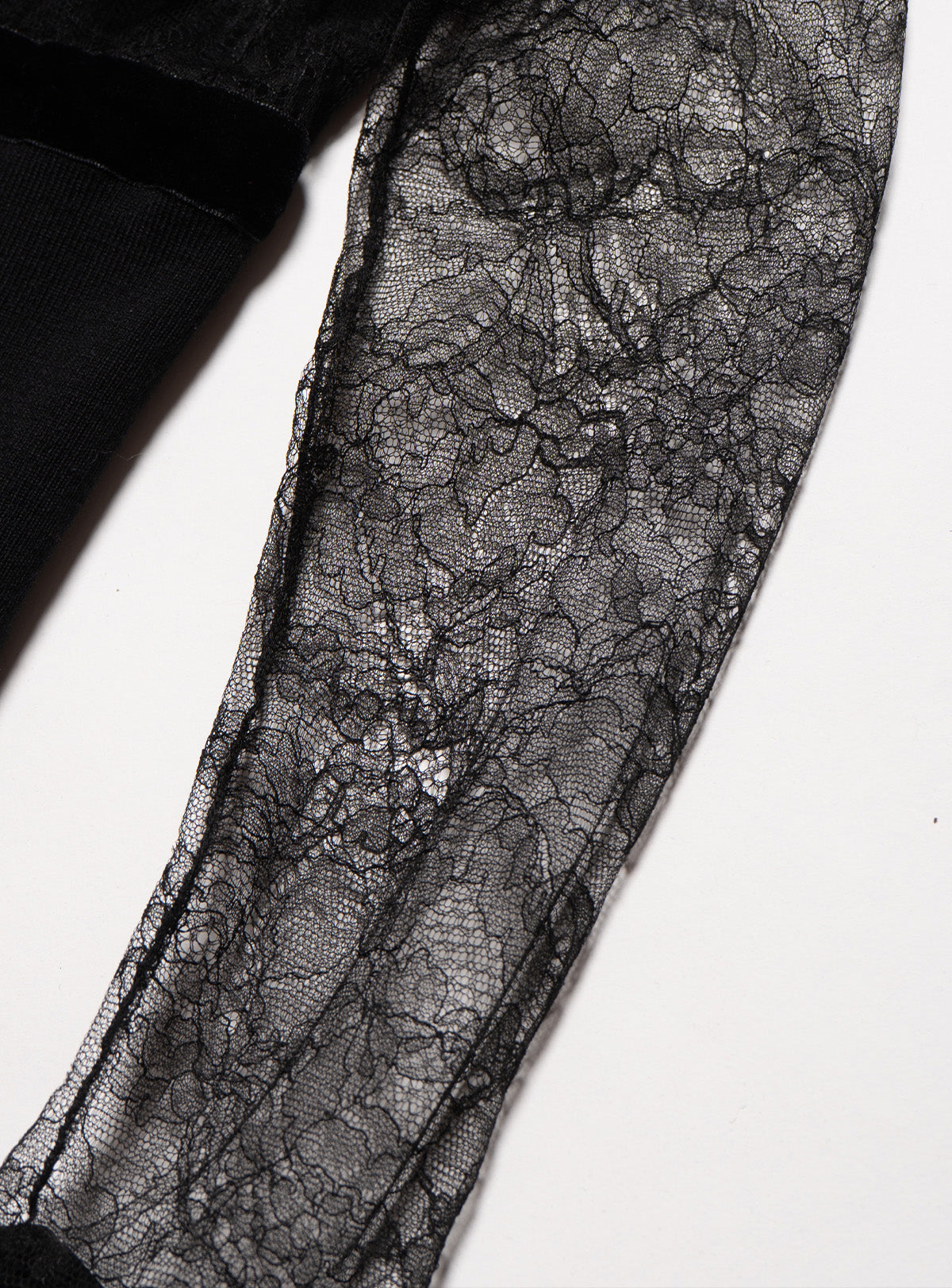 Vintage Blumarine lace Rose Sweater - UNIF Signature
