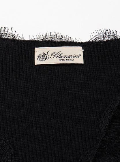 Vintage Blumarine lace Rose Sweater - UNIF Signature