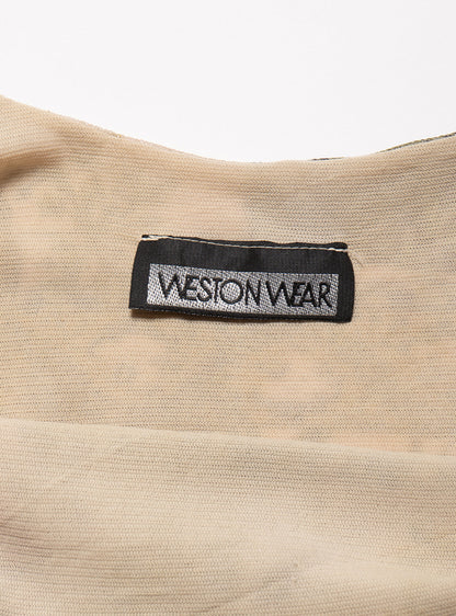 Vintage Weston Wear Mesh Print Spaghetti Tank - UNIF Hot Sale