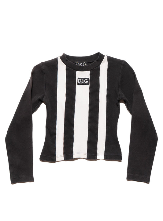 Vintage D&G & Striped Longsleeve Top - UNIF Value