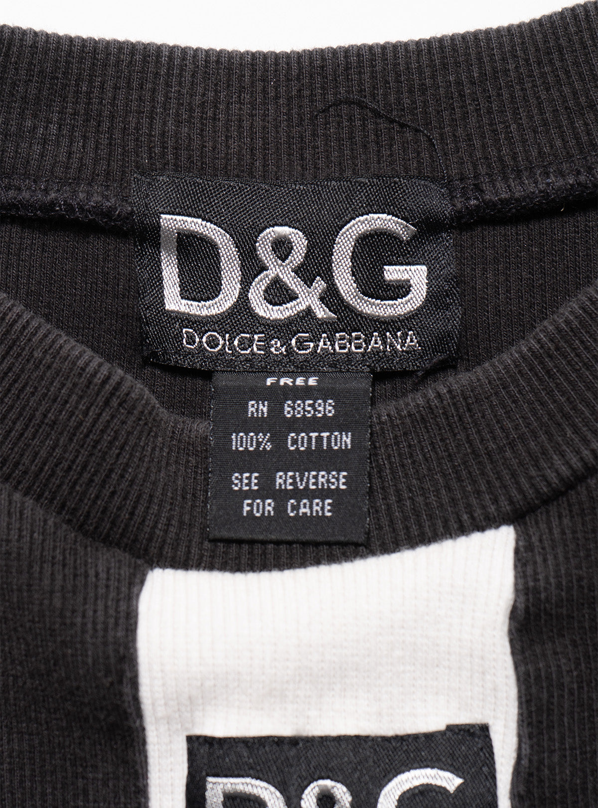 Vintage D&G & Striped Longsleeve Top - UNIF Value