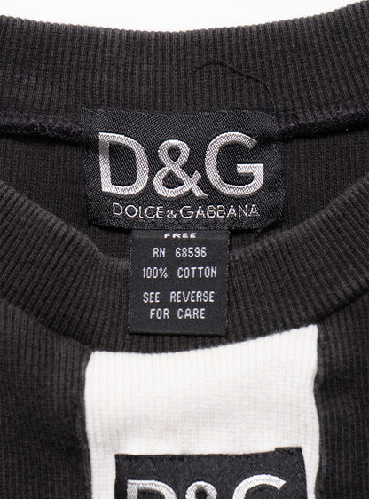 Vintage D&G & Striped Longsleeve Top - UNIF Value