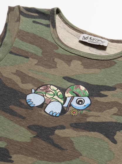 Vintage Self Esteem Camo Turtle Tank - UNIF Essential