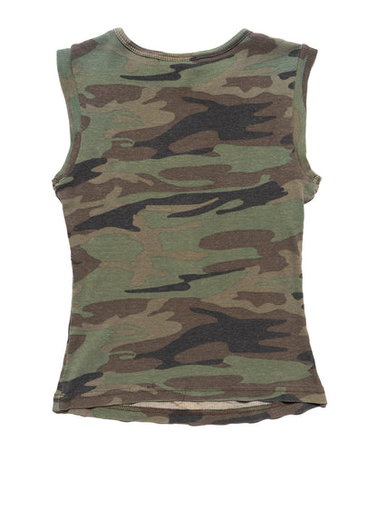 Vintage Self Esteem Camo Turtle Tank - UNIF Essential