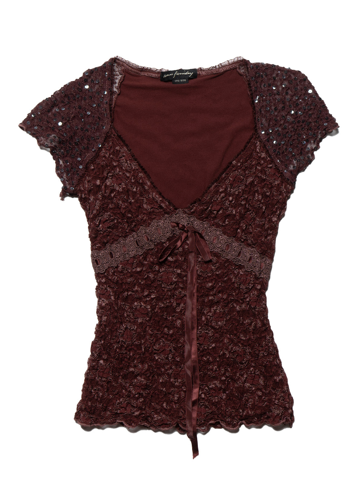 Vintage Ann Ferriday Top - UNIF Top Pick