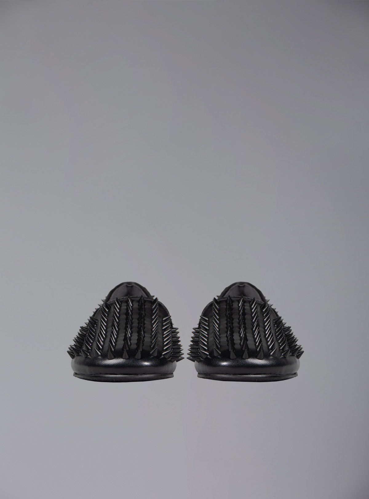 UNIF Hellraiser spiked slip on loafer in tonal on colorway. - UNIF Top Pick