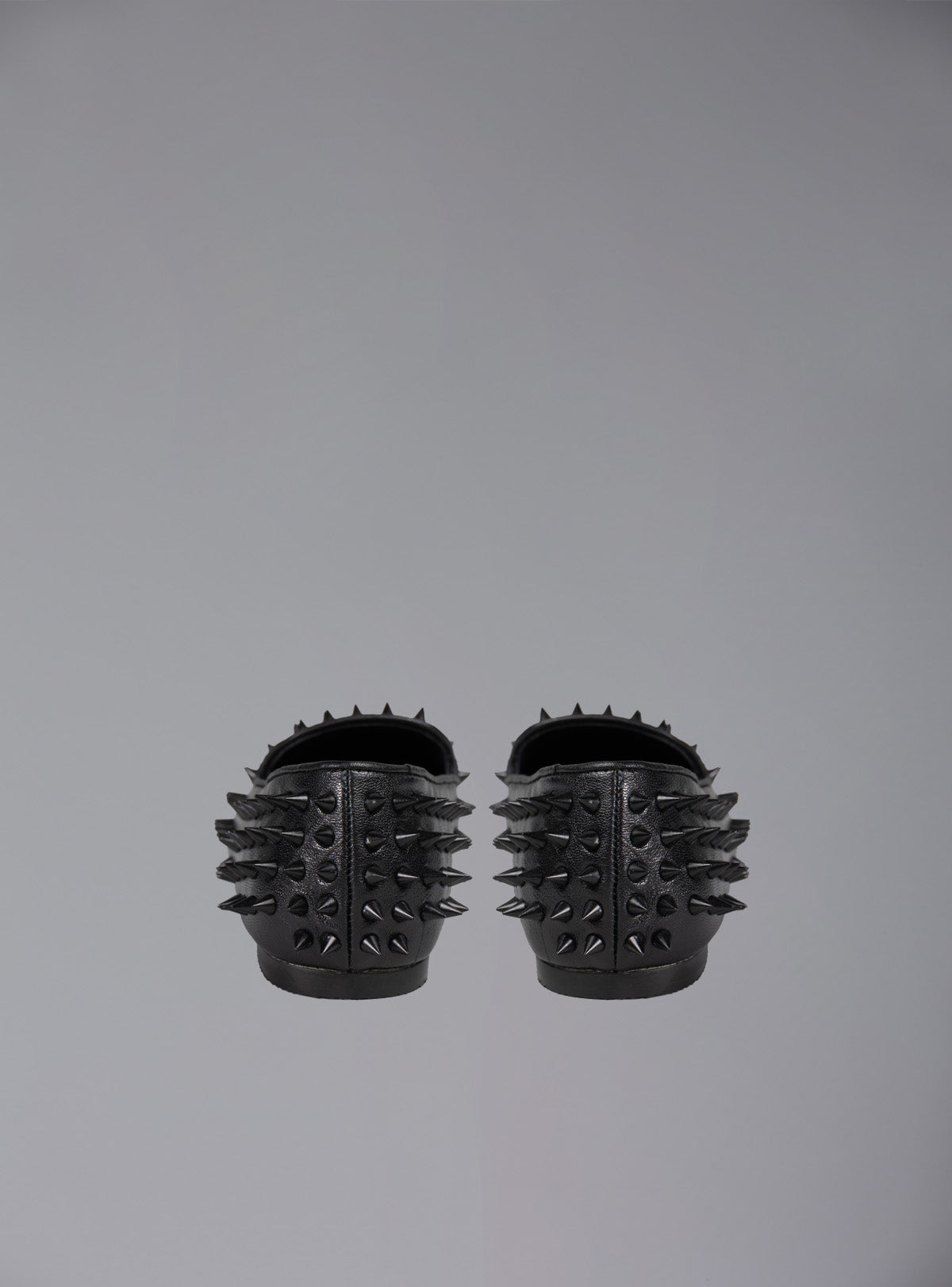 UNIF Hellraiser spiked slip on loafer in tonal on colorway. - UNIF Top Pick